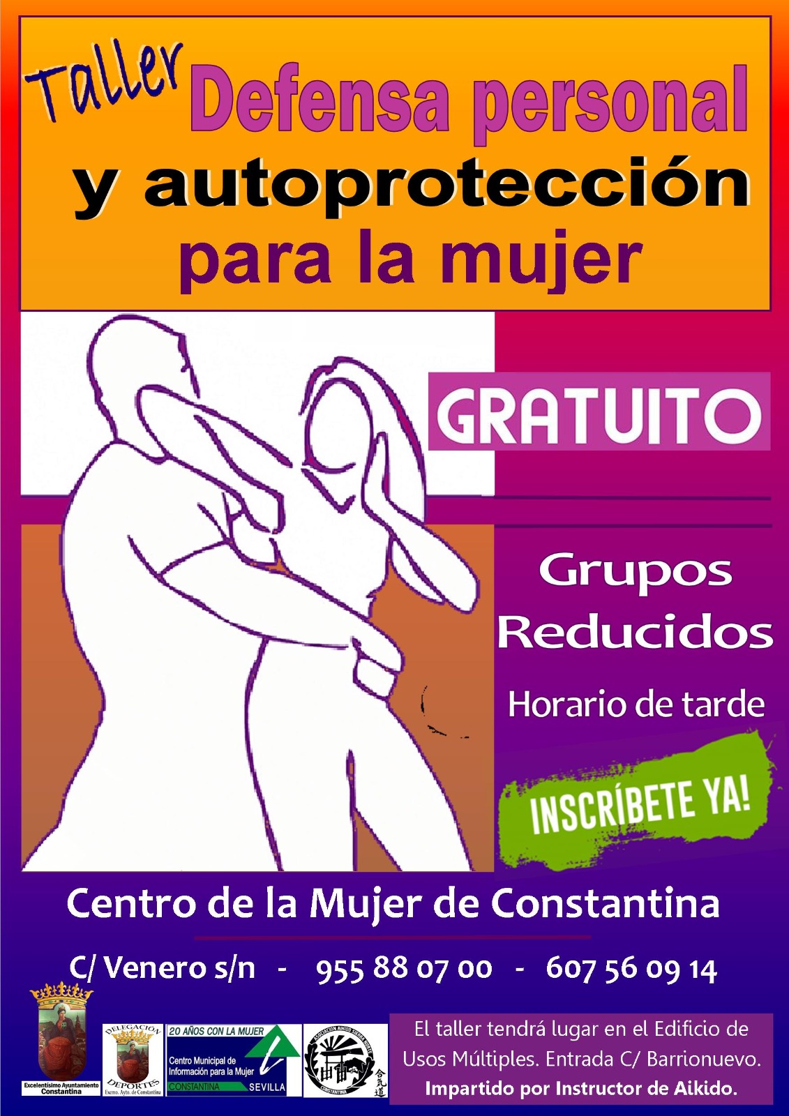 Taller Defensa Personal Mujeres Constantina 2020