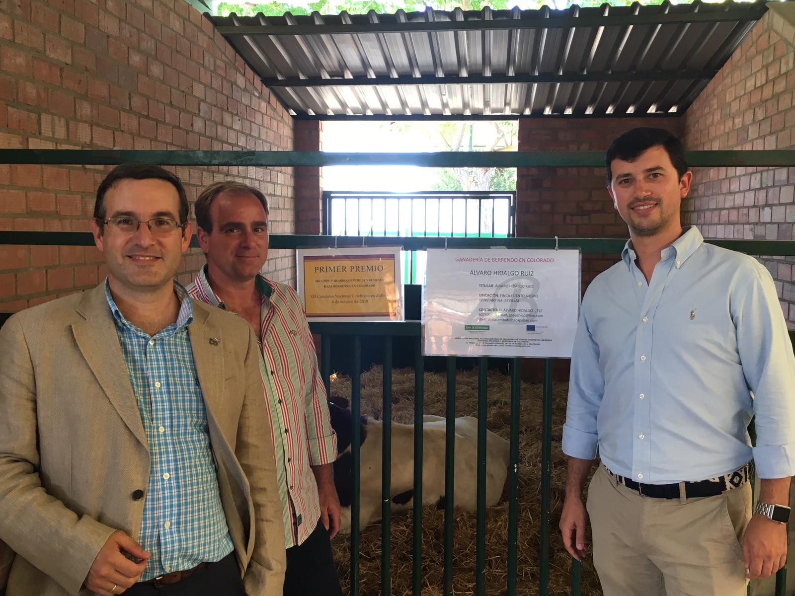 Visita Alcalde a ganaderos en Feria Zafra octubre 2019 (9)