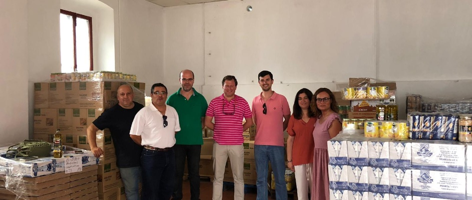 Visita Banco Alimentos julio 2019