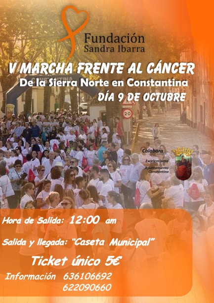 Marcha frente al cáncer constantina 2022