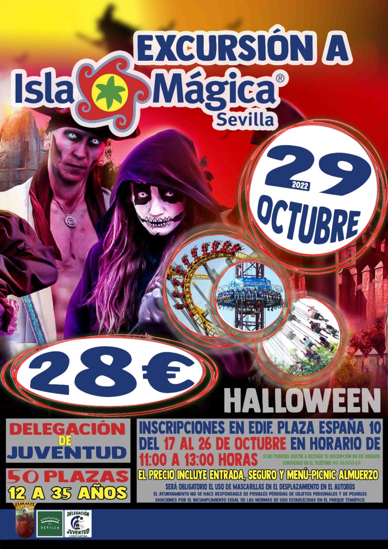 excursión isla mágica juventud constantina