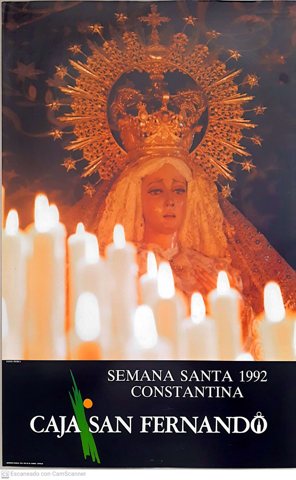 Cartel Semana Santa Constantina 1992
