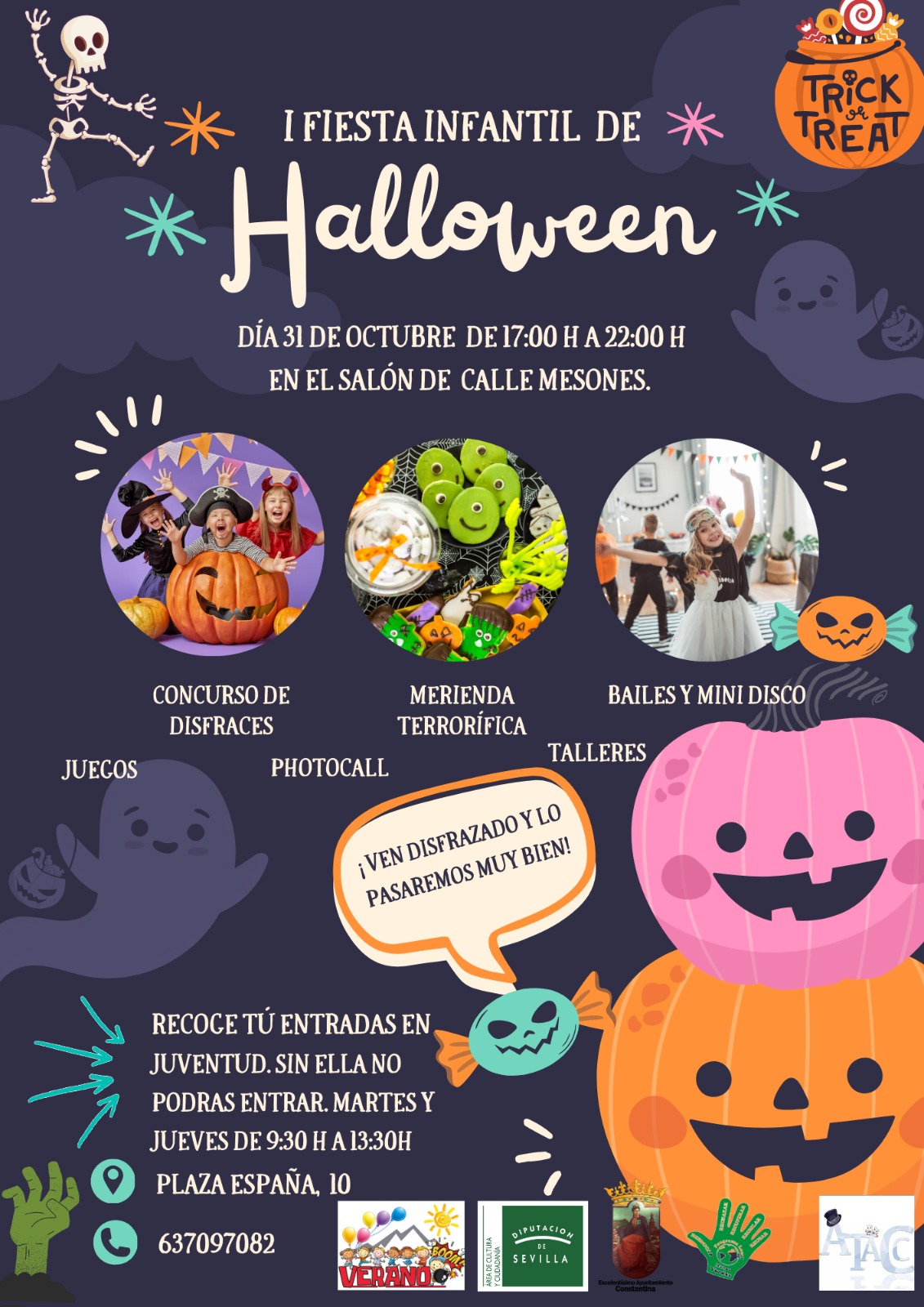 FIESTA INFANTIL HALLOWEEN