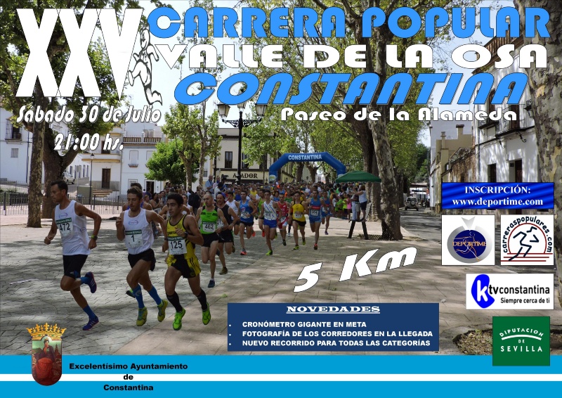 Carrera Valle Osa Constantina 2016_CARTEL