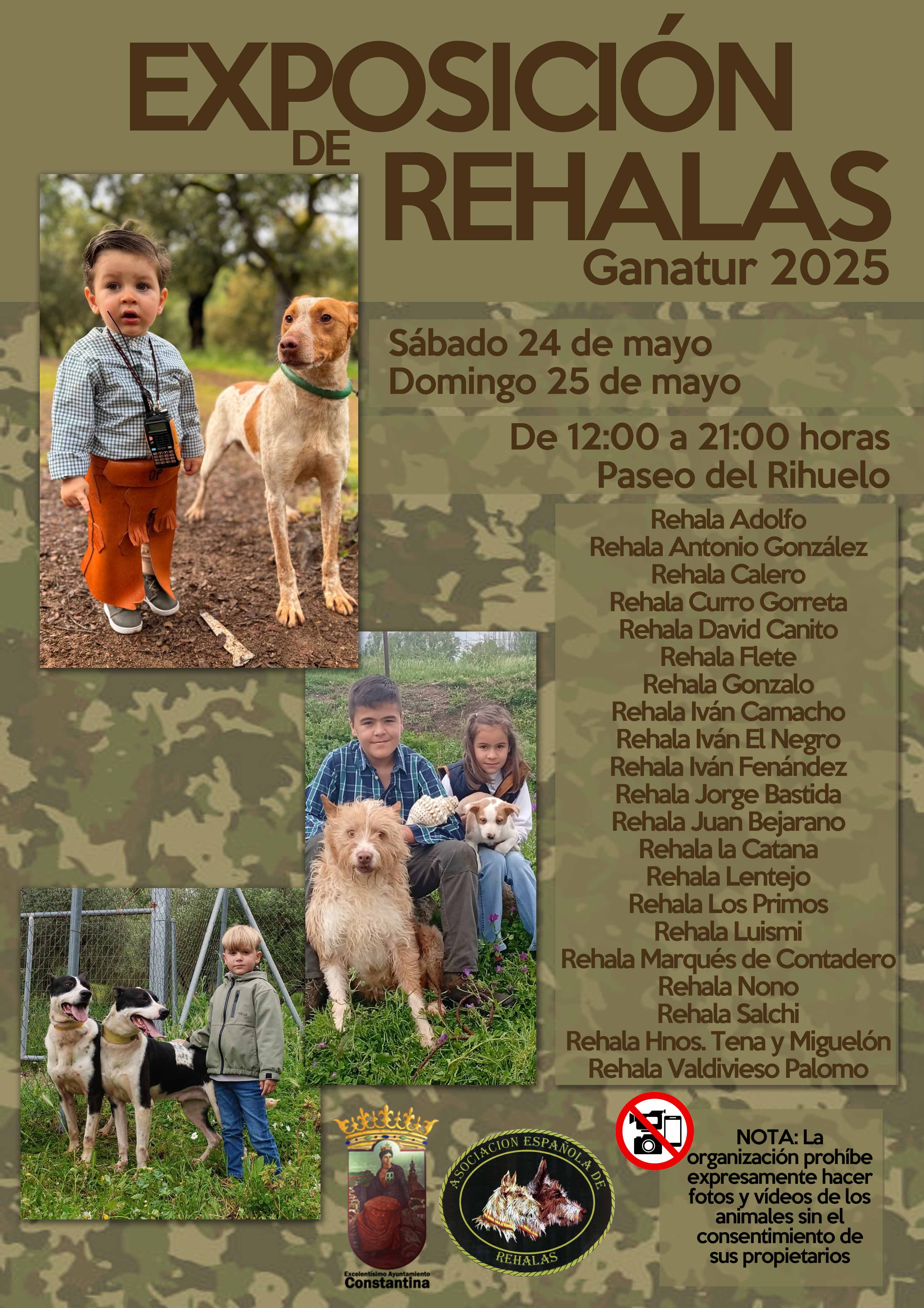 Cartel Exposición Rehalas Ganatur 2025
