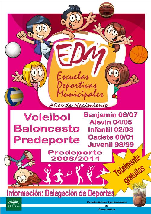 Escuelas Municipales Deportivas Constantina 2015 1