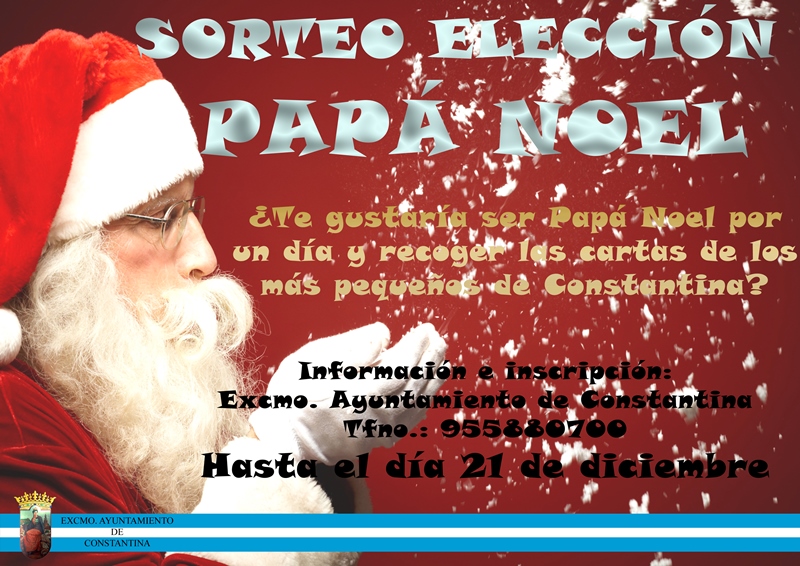 Sorteo Papa Noel Constantina 2015