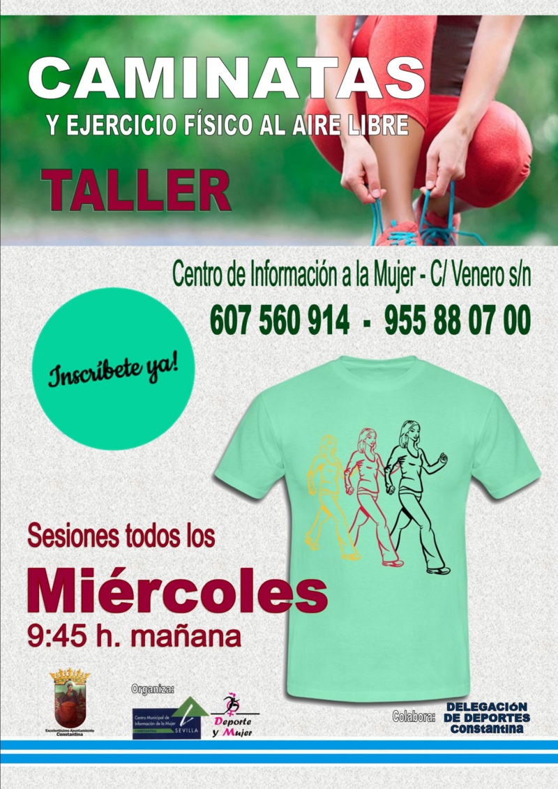 TALLER DE caminatas Y DEPORTE Constantina 2017