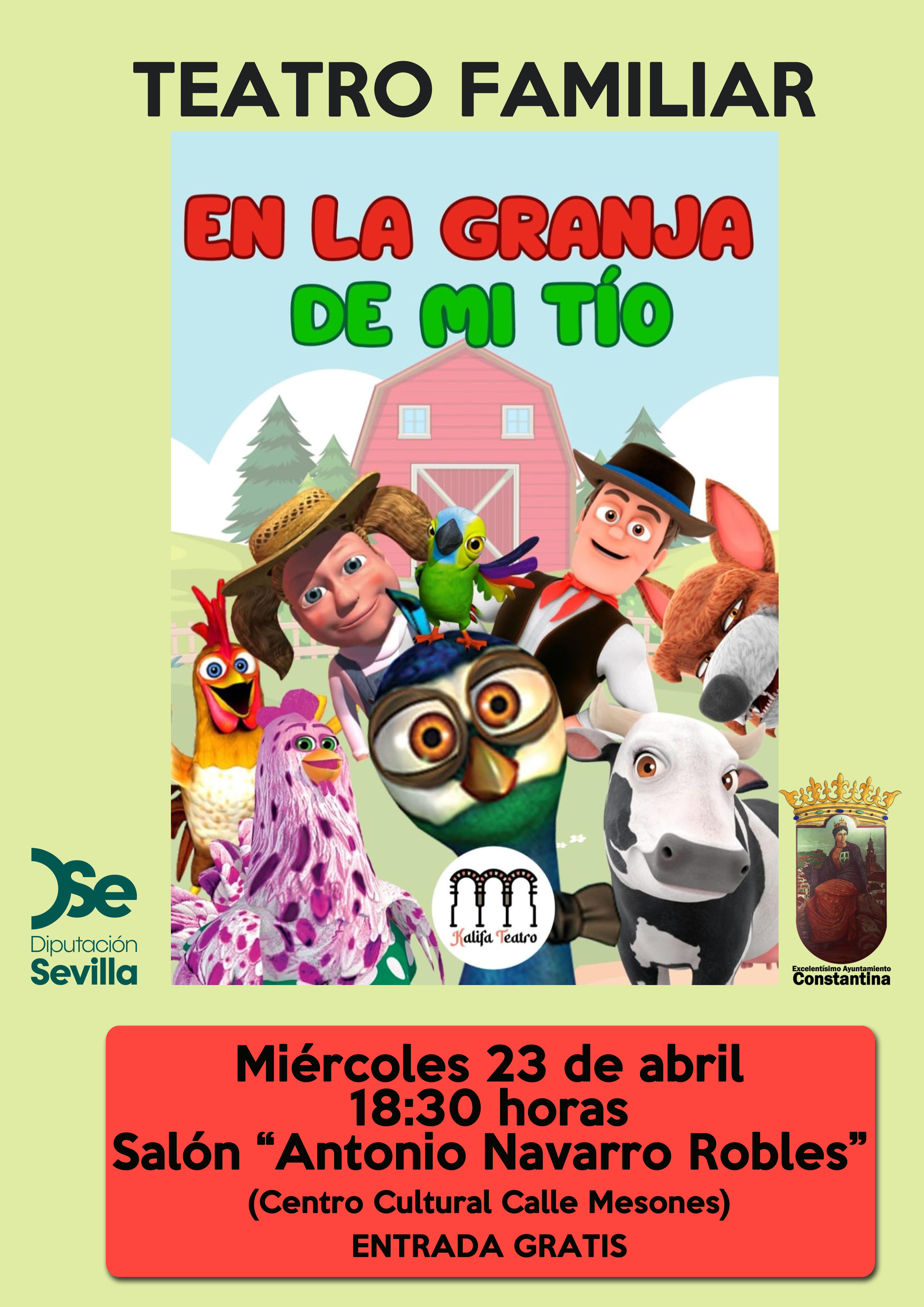 TEATRO EN LA GRANJA DE MI TÍO