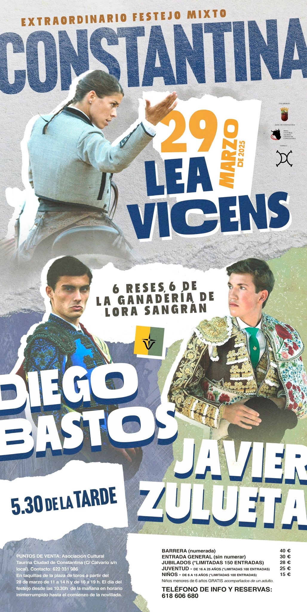 TOROS CONSTANTINA 29 MARZO 2025