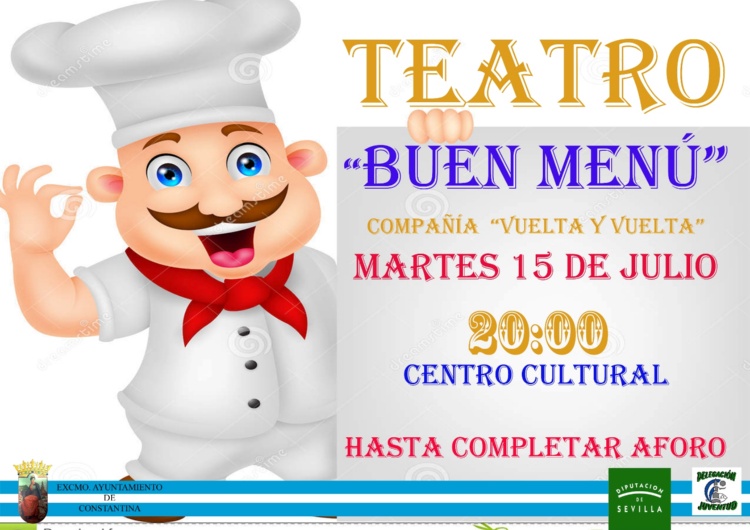 Teatro buen menú Julio Joven 2014