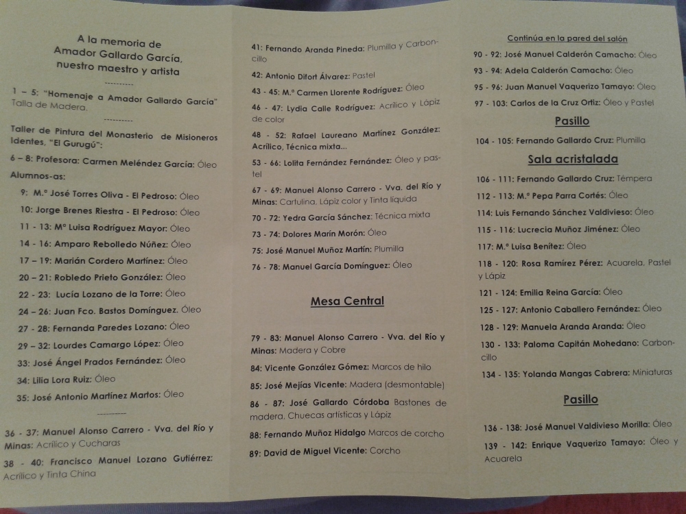 XXVIII Exposición Colectiva de Arte Constantina 2015