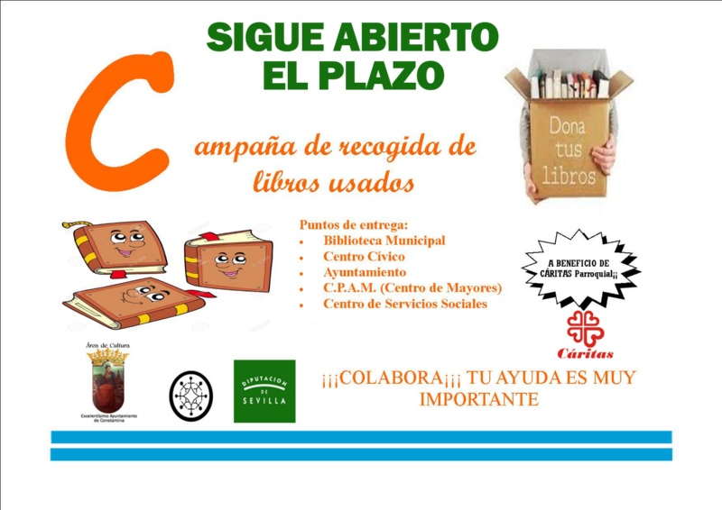 campaña CAPTACION LIBROS USADOS constantina 2017