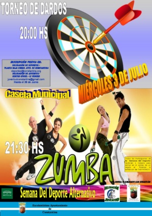 dardos y zumba