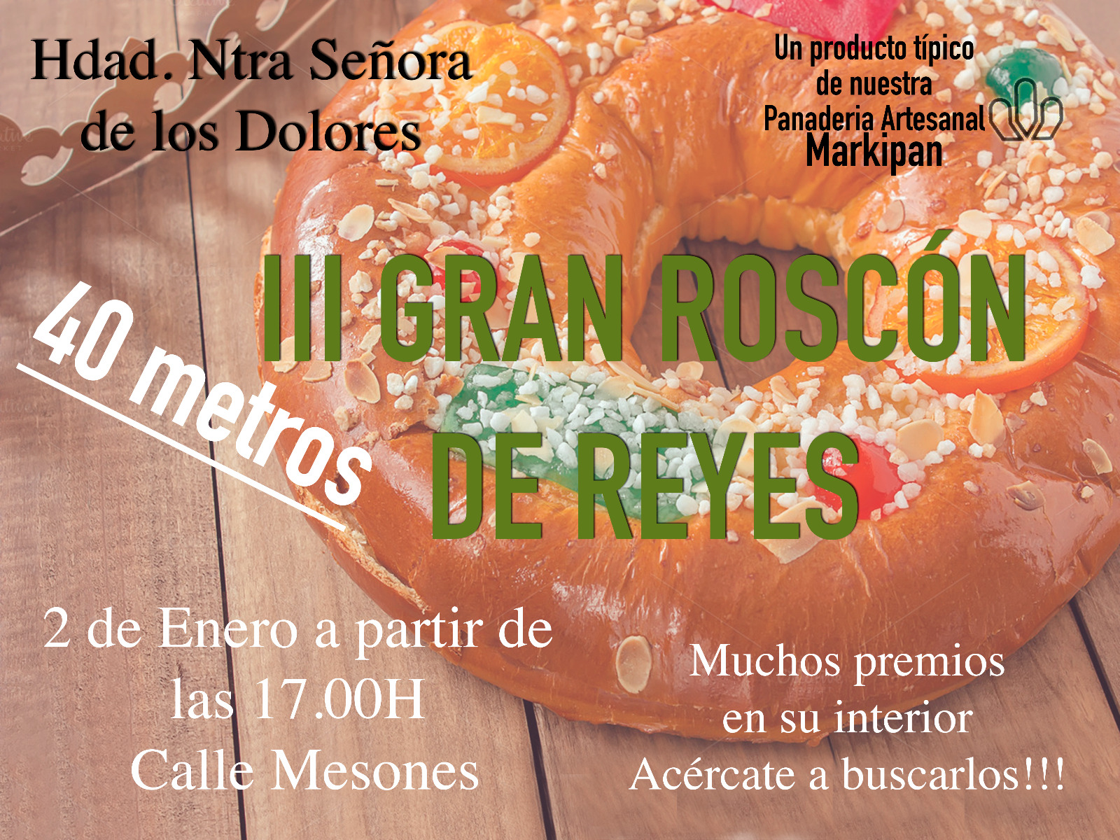 roscón reyes constantina 2017