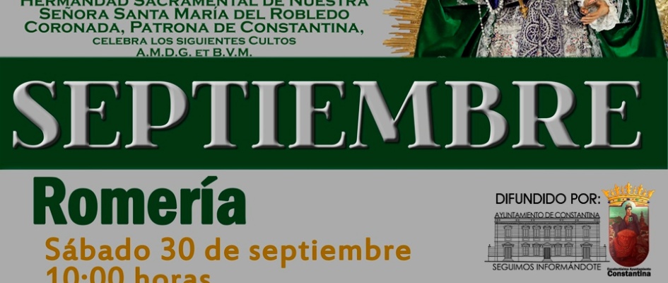 romería virgen del robledo 2023