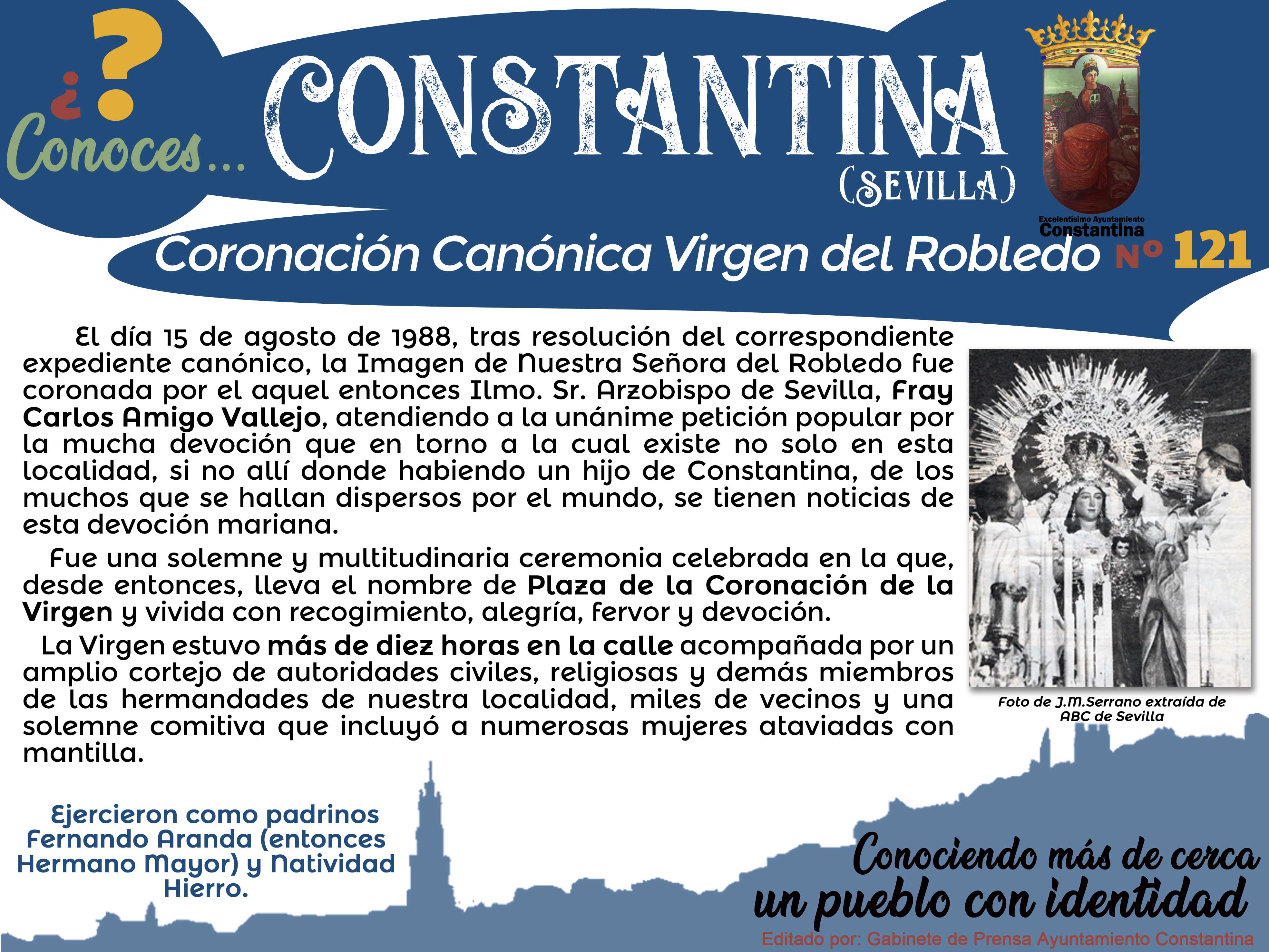 121 Coronación Canónica Virgen de Robledo