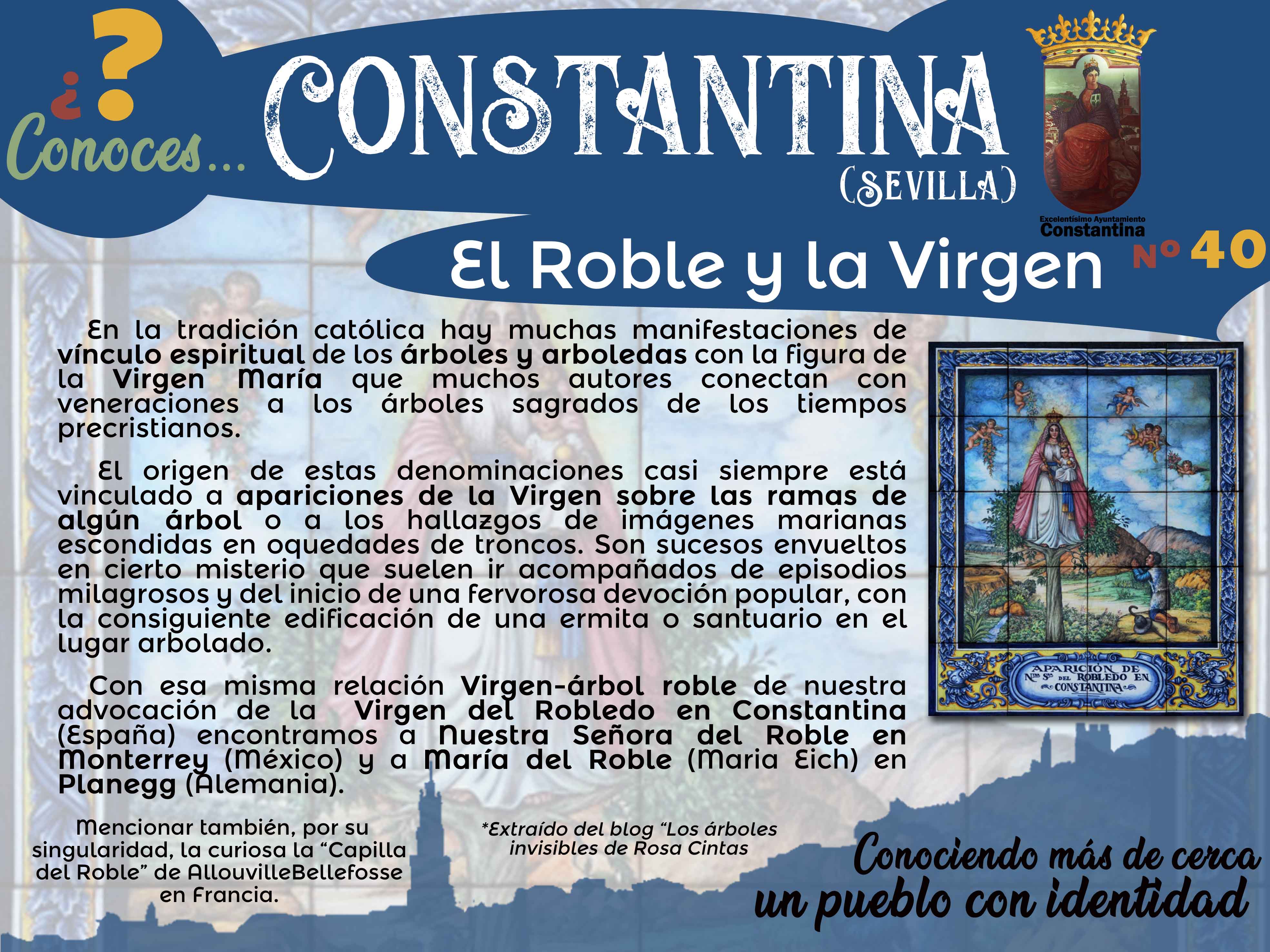40 La Virgen y el roble Constantina