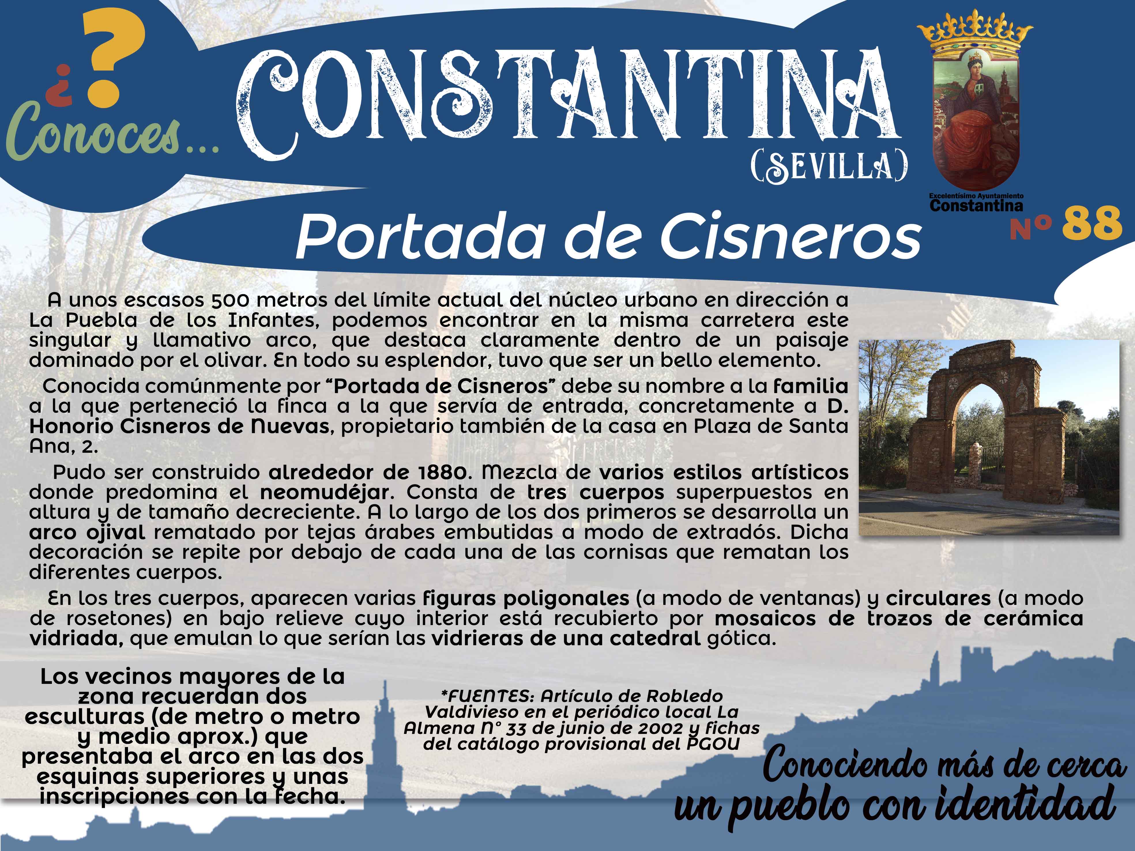 88 Portada de Cisneros Constantina