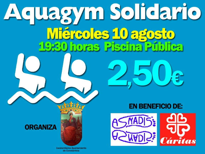 AQUAGYM SOLIDARIO CONSTANTINA 20165