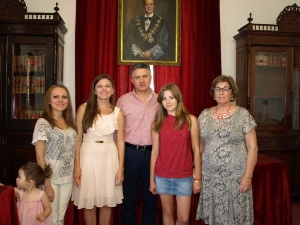 Acogida Bielorrusos 2013 recibimiento Alcalde_7