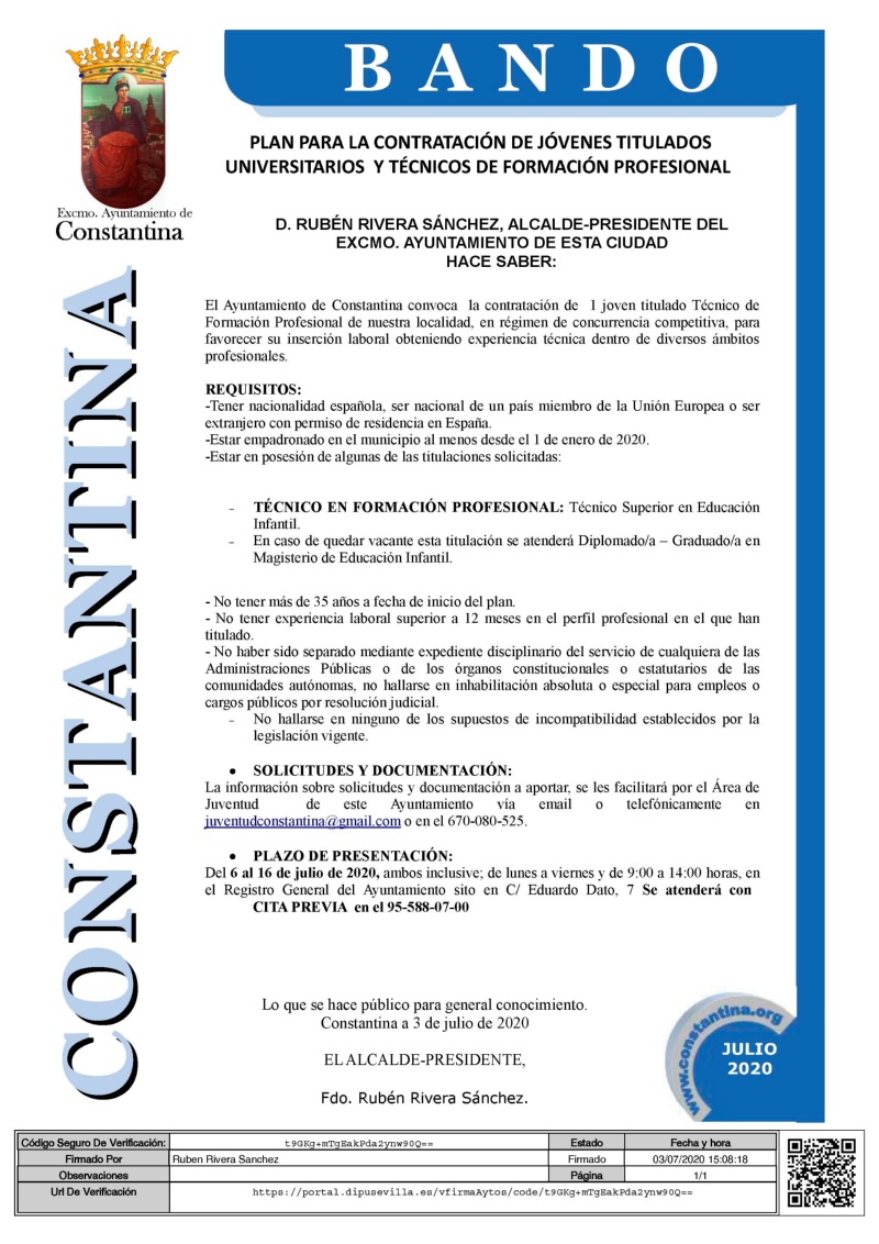 BANDO EMPLEO UNIVERSITARIOS 2020 prórroga-2