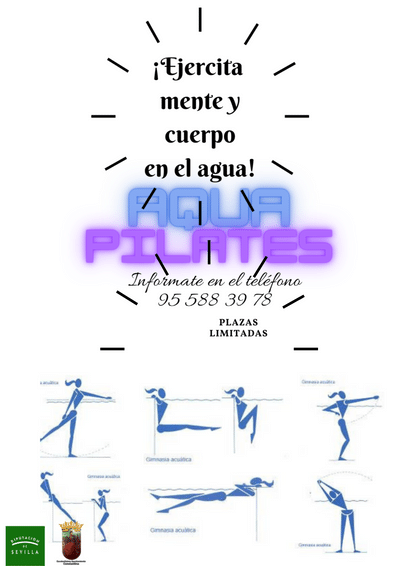BOCETO CARTEL TALLER AQUAPILATES