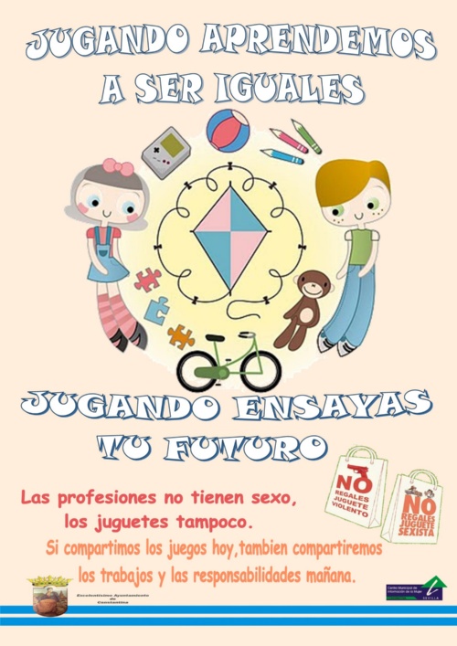 CAMPAÑA JUEGO JUGUETE NO SEXO NO VIOLENTO 2013