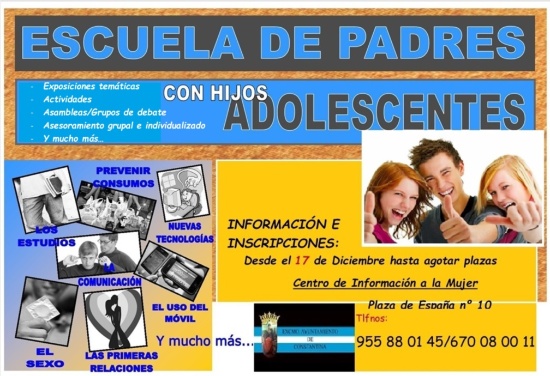 CARTEL ESCUELA PADRES constantina 2014