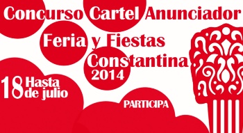 CARTEL FERIA FIESTA CONSTANTINA 2014