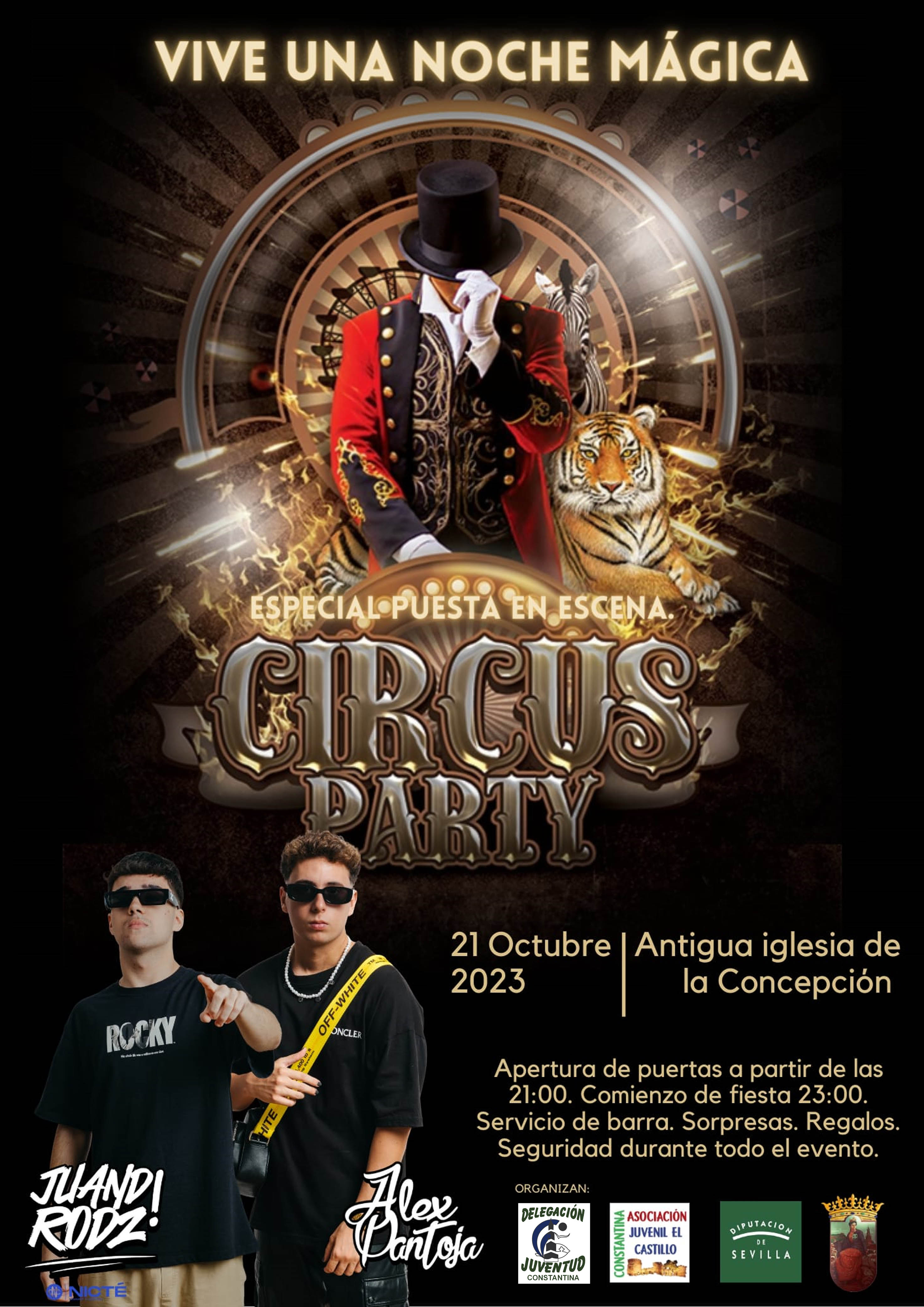 CIRCUS PARTY CONSTANTINA 2023