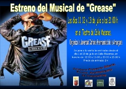 Cartel del Musical de Grease