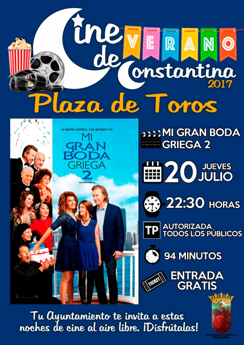 Cine de Verano Constantina 2017_Boda Griega 2