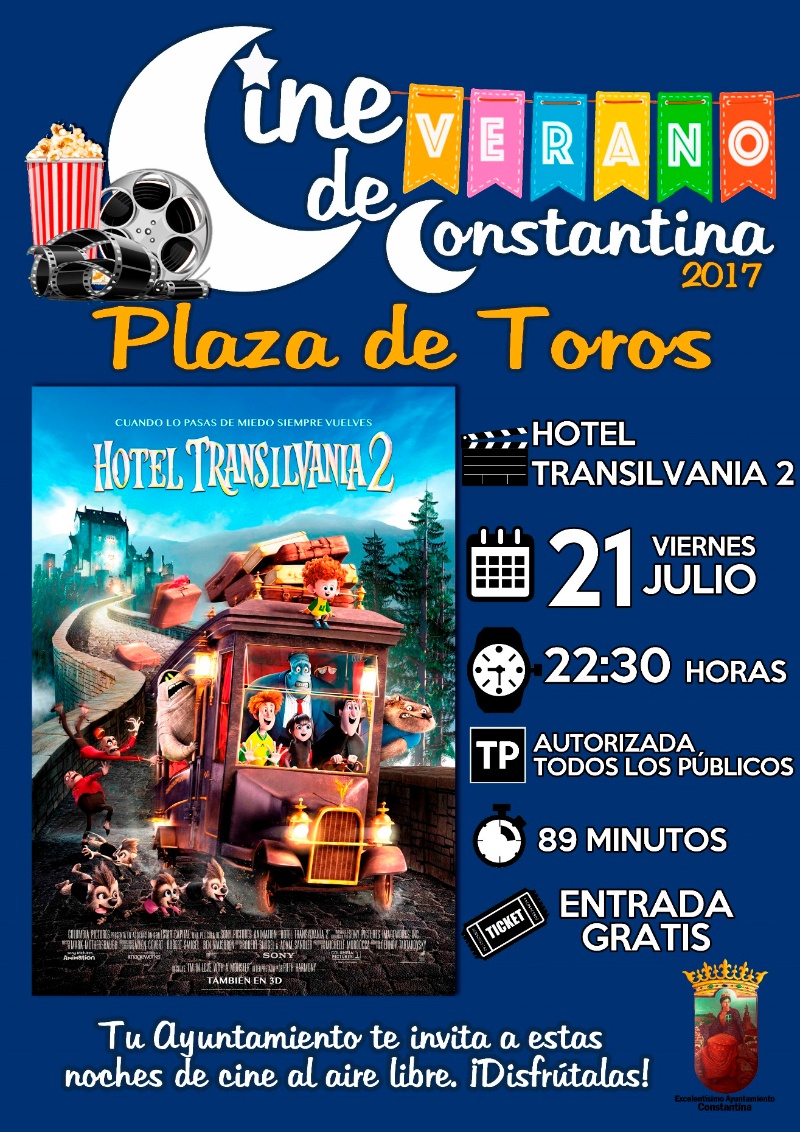 Cine de Verano Constantina 2017_Hotel Transilvania 2
