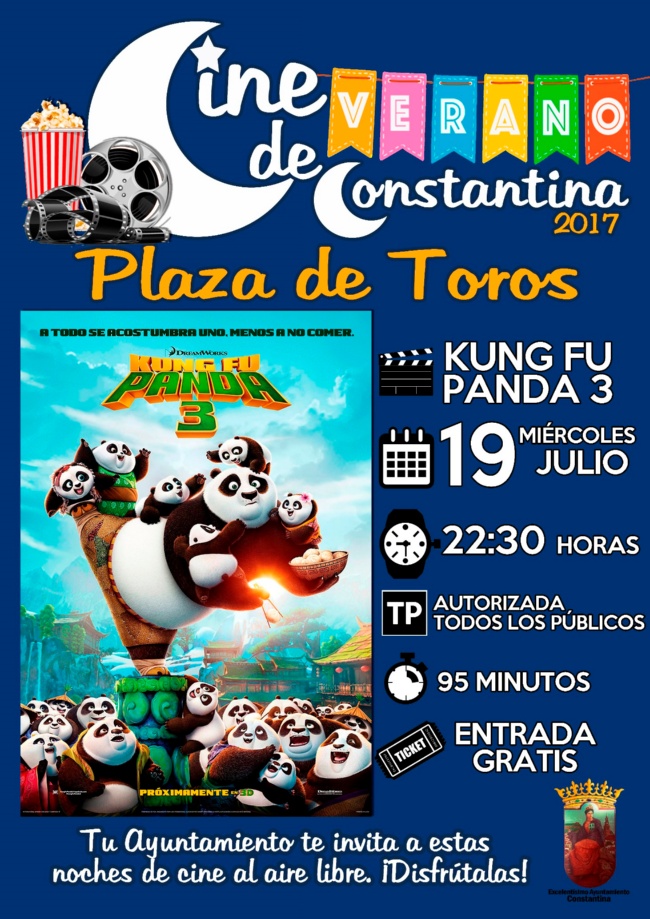Cine de Verano Constantina 2017_Kung Fu Panda 3