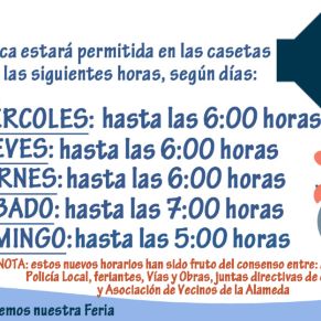 Comunicados Feria Constantina 2025_HORARIO MÚSICA