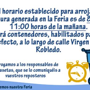 Comunicados Feria Constantina 2025_basura horarios