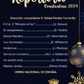 Concierto Navidad Constantina repertorio