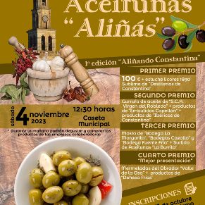 Concurso Aceitunas Aliñadas Constantina 2023