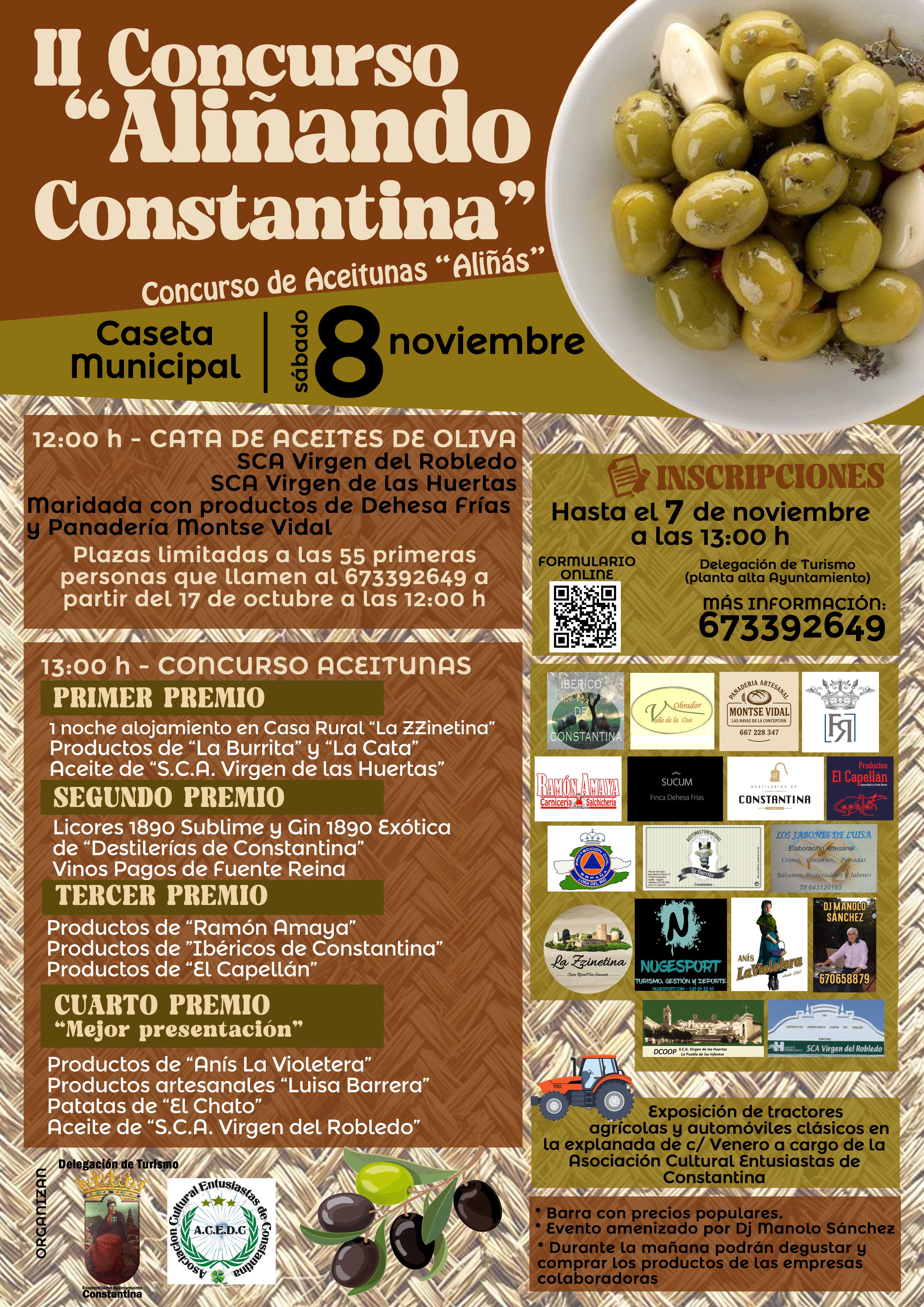 Concurso Aceitunas Aliñadas Constantina 2025