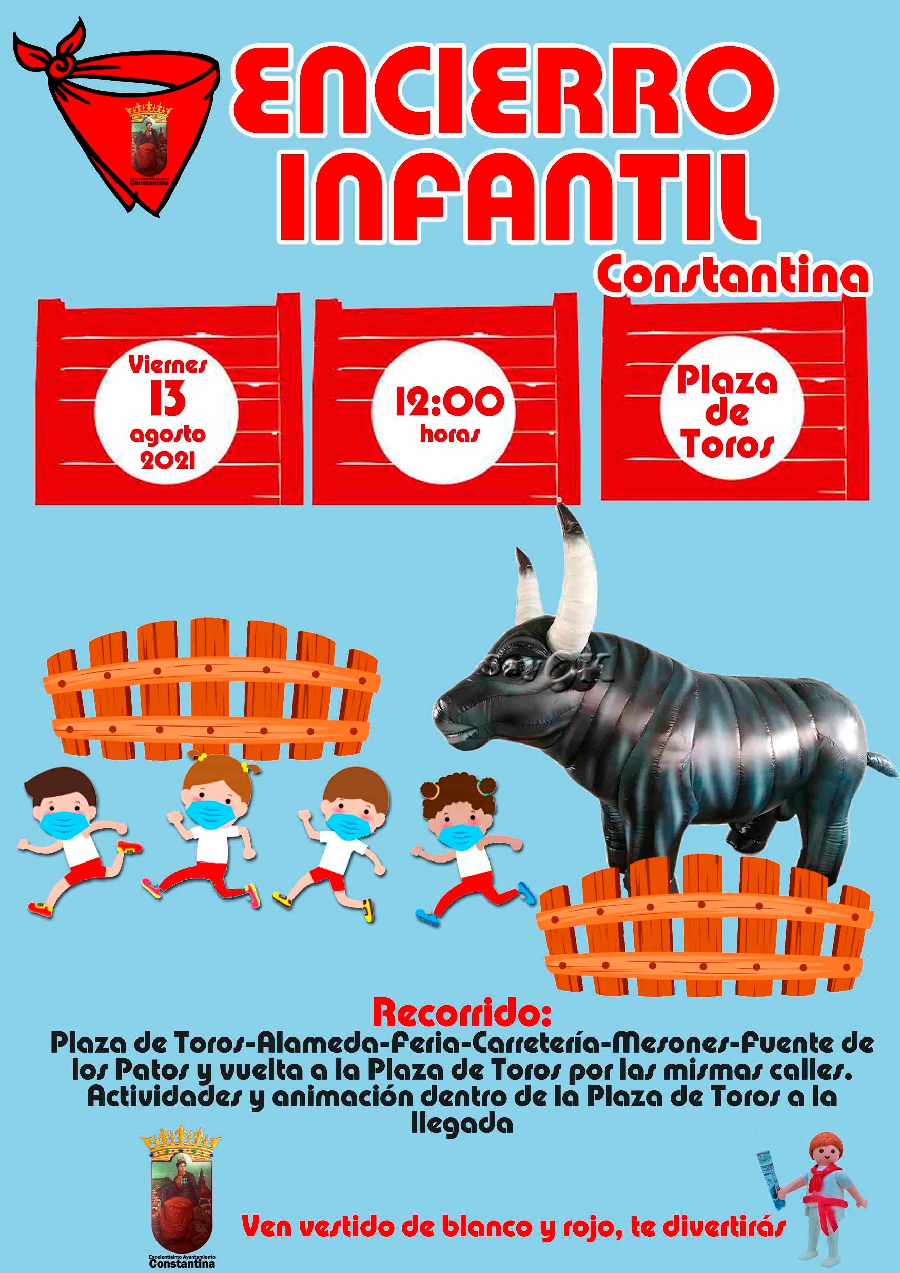 Encierro Infantil Constantina 13agosto2021