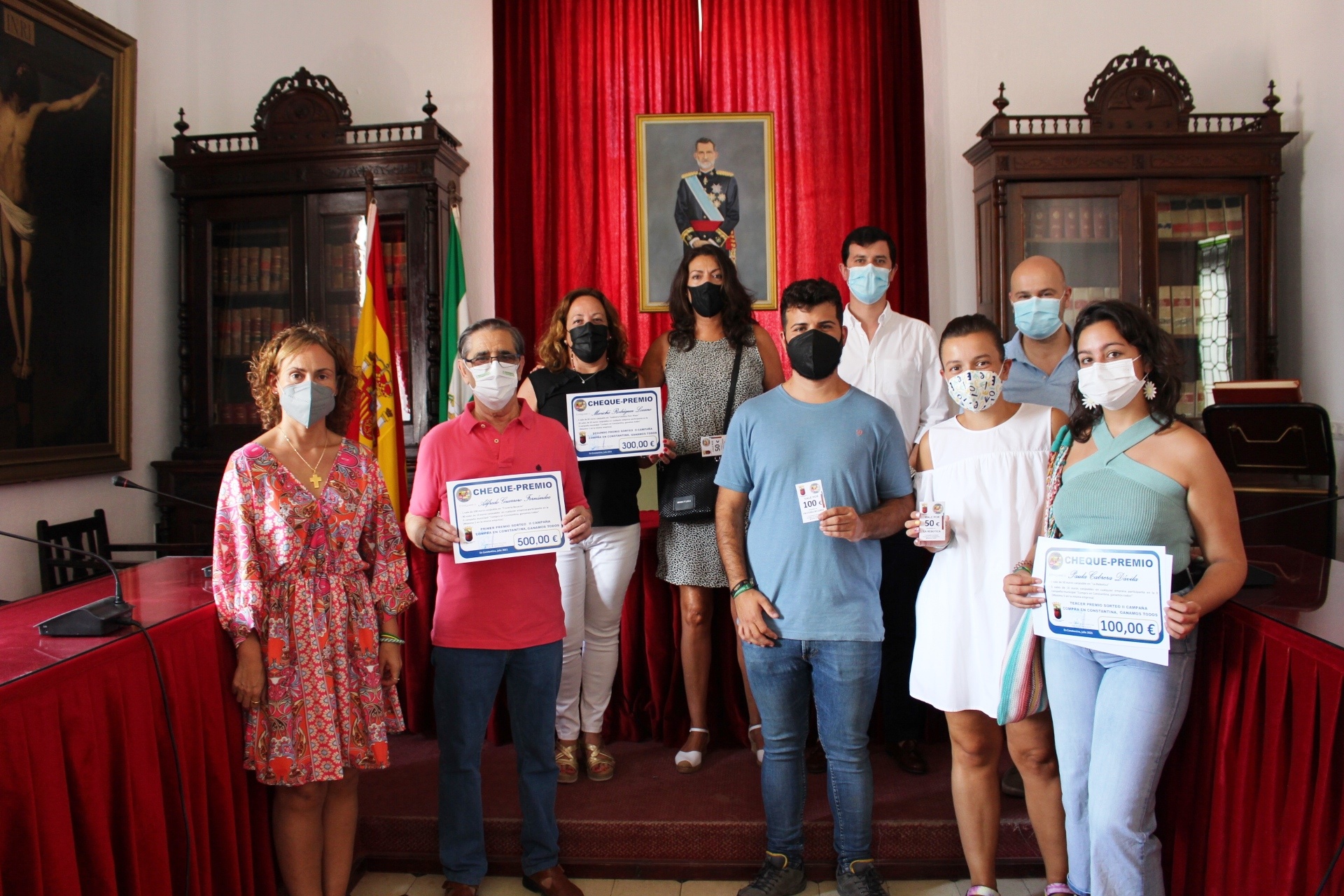 Entrega premios II campaña compra en Constantantina 3agosto2021 (8)