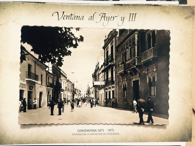 Exposición de fotografías antiguas Ventana al Ayer y III Constantina 1875 1975 Calle Mesones