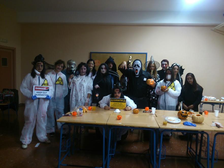 Fiesta Halloween Escuela Oficial de Idiomas Sierra Norte Constantina