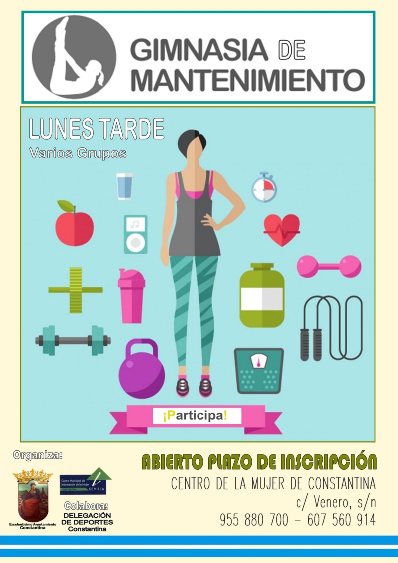 GIMNASIA DE MANTENIMIENTO CONSTANTINA 2017