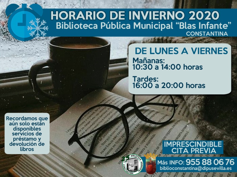 Horario Invierno Biblioteca