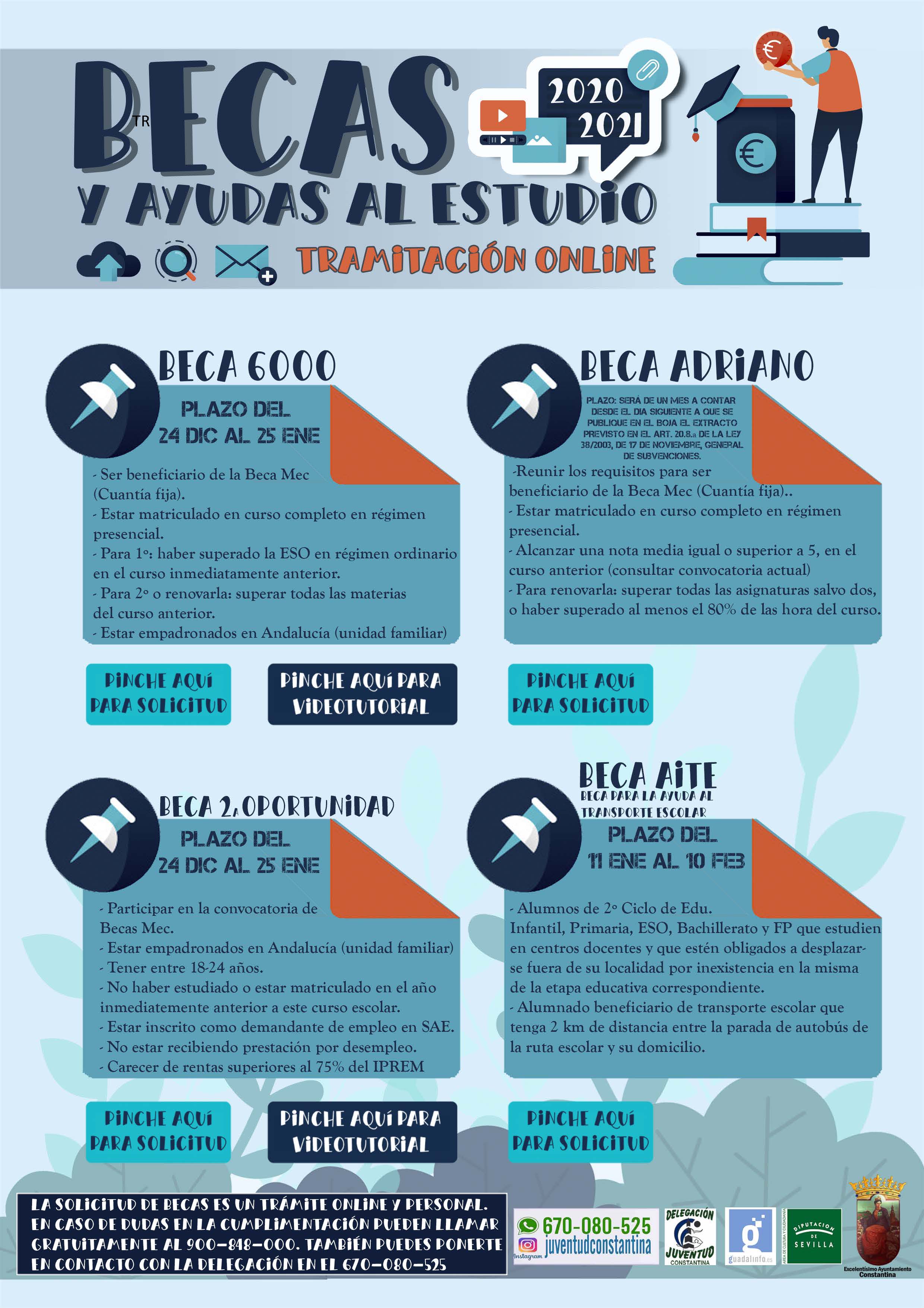 INFO BECAS estudiantes constantina