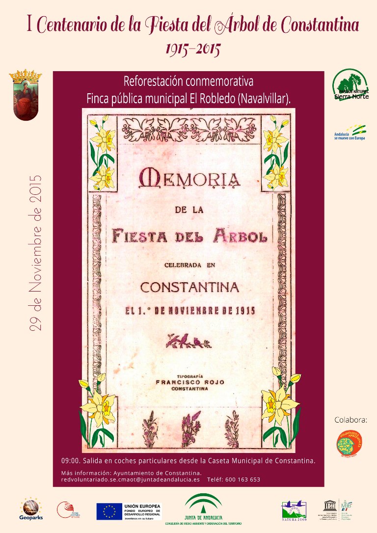 I Centenario de la Fiesta del Arbol de Constantina Noviembre 1915 2015