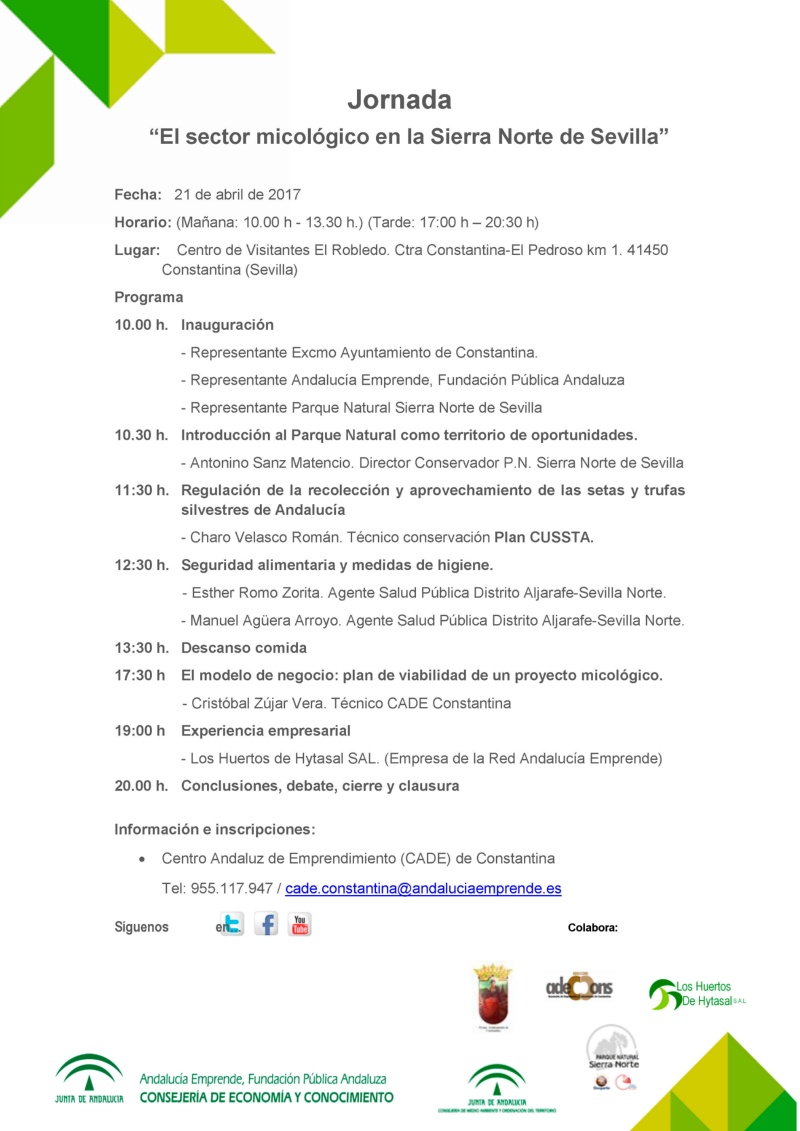 Jornadas sector micológico Constantina