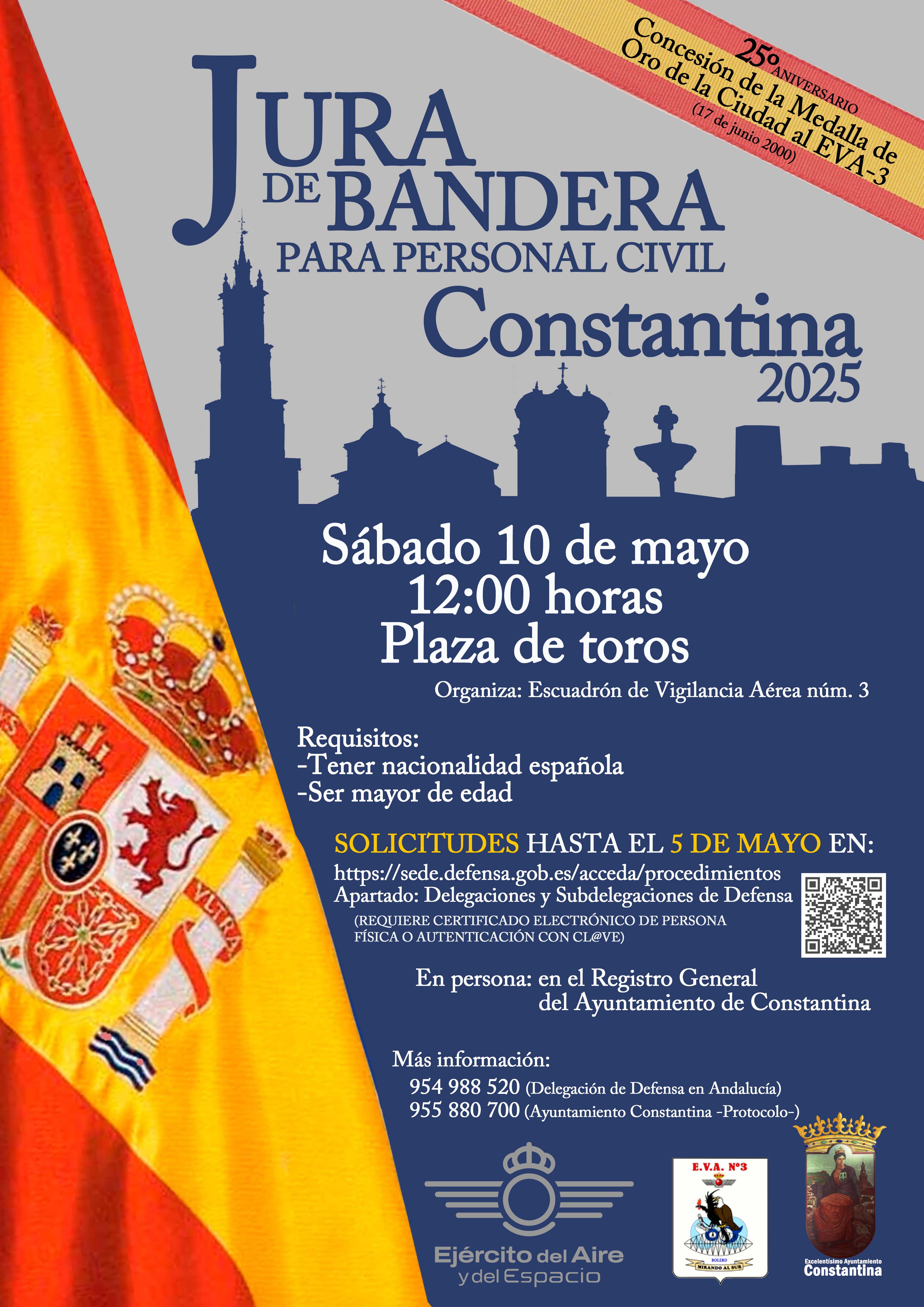 Jura de Bandera Constantina 2025